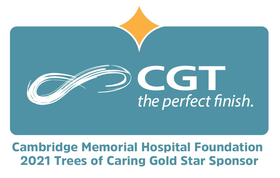 CGT – Proud 2021 Gold Star Sponsor of Cambridge Memorial Hospital Foundation