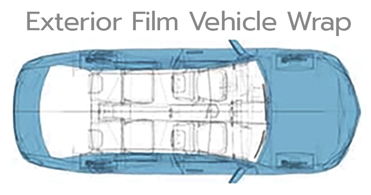 Exterior Film Vehicle Wrap